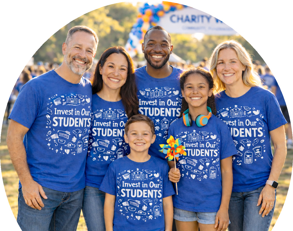 Fundraiser Shirt Mockup